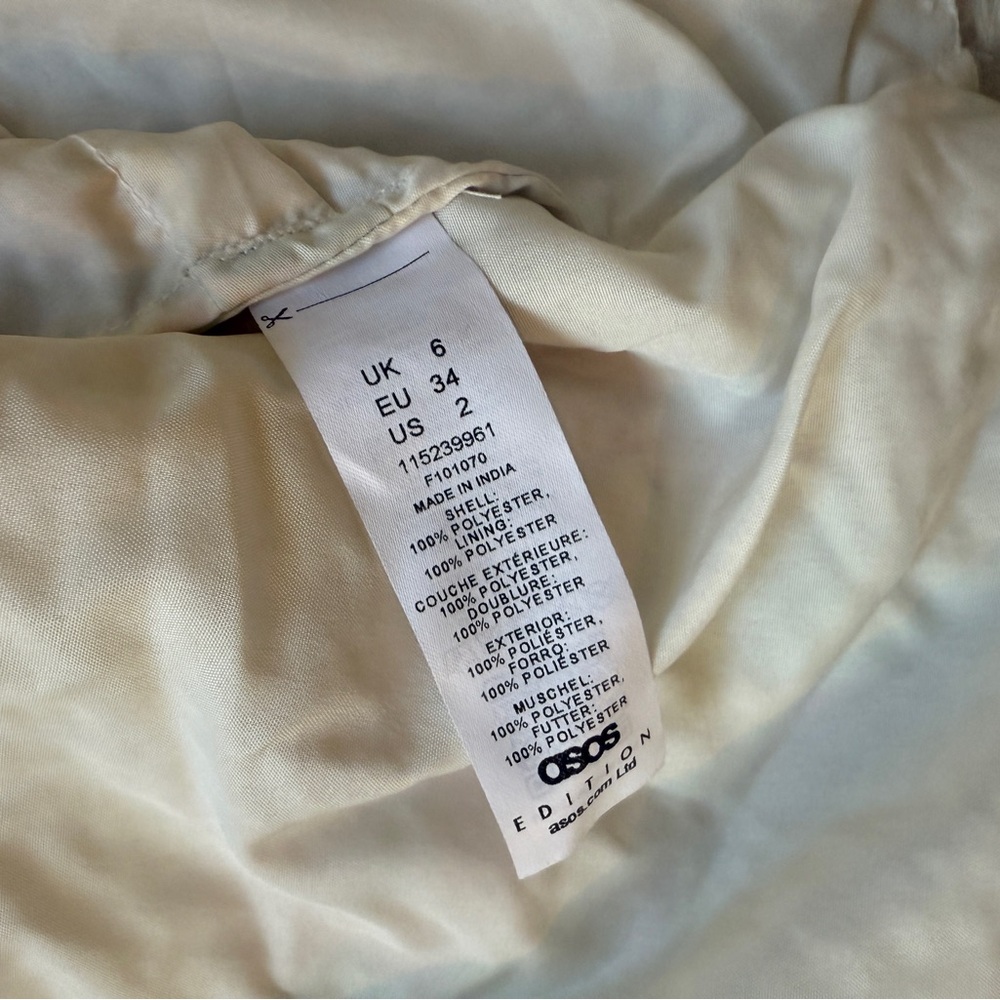 Asos edition collection Floral Sequin Two-Piece Set NWT - Picture 10 of 10